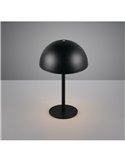 Lámpara LED de sobremesa recargable MUNOZ ↕21cm recargable USB 3 niveles de luz 1,3W 1x 120lm, 3000K IP20