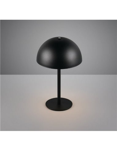 Lámpara LED de sobremesa recargable MUNOZ ↕21cm recargable USB 3 niveles de luz 1,3W 1x 120lm, 3000K IP20