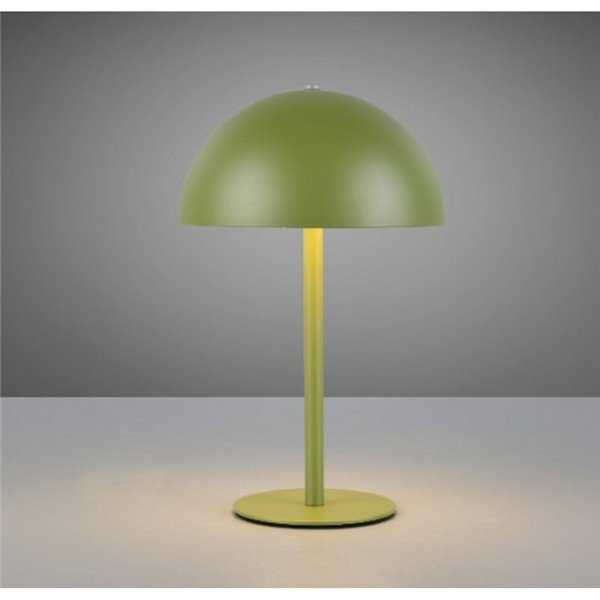 Lámpara de mesa LED recargable USB MUNOZ ↕21cm tipo seta, 3 niveles de luz 1,3W 1x 120lm, 3000K IP20