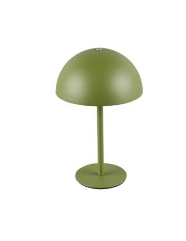 Lámpara de mesa LED recargable USB MUNOZ ↕21cm tipo seta, 3 niveles de luz 1,3W 1x 120lm, 3000K IP20