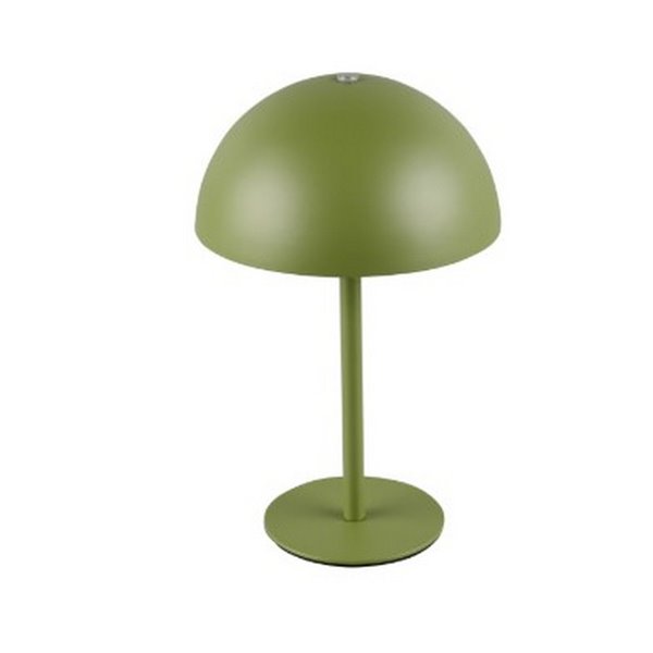 Lámpara de mesa LED recargable USB MUNOZ ↕21cm tipo seta, 3 niveles de luz 1,3W 1x 120lm, 3000K IP20