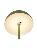 Lámpara de mesa LED recargable USB MUNOZ ↕21cm tipo seta, 3 niveles de luz 1,3W 1x 120lm, 3000K IP20