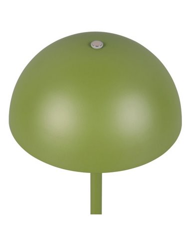 Lampe de table LED rechargeable USB MUNOZ ↕21cm Type champignon, 3 niveaux d'éclairage 1,3W 1x 120lm, 3000K IP20