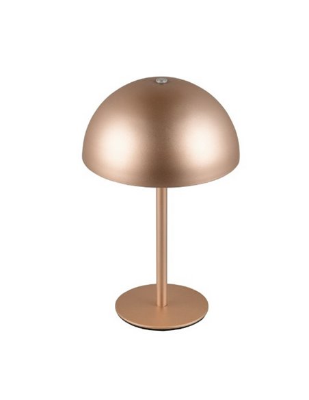 Lámpara de mesa LED seta MUNOZ ↕21cm recargable USB y función táctil 1,3W 1x 120lm, 3000K IP20