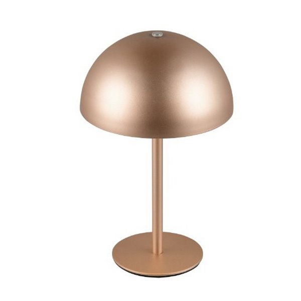 Lámpara de mesa LED seta MUNOZ ↕21cm recargable USB y función táctil 1,3W 1x 120lm, 3000K IP20