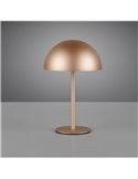 Lámpara de mesa LED seta MUNOZ ↕21cm recargable USB y función táctil 1,3W 1x 120lm, 3000K IP20