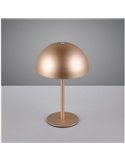 Lámpara de mesa LED seta MUNOZ ↕21cm recargable USB y función táctil 1,3W 1x 120lm, 3000K IP20