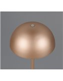 Lámpara de mesa LED seta MUNOZ ↕21cm recargable USB y función táctil 1,3W 1x 120lm, 3000K IP20