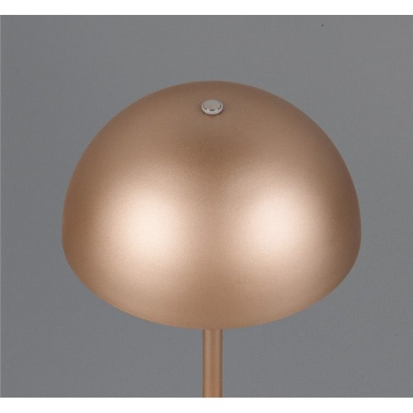 Lámpara de mesa LED seta MUNOZ ↕21cm recargable USB y función táctil 1,3W 1x 120lm, 3000K IP20