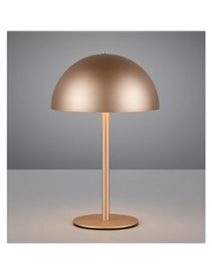 Lámpara de mesa LED seta MUNOZ ↕21cm recargable USB y función táctil 1,3W 1x 120lm, 3000K IP20 2