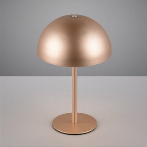 Lámpara de mesa LED seta MUNOZ ↕21cm recargable USB y función táctil 1,3W 1x 120lm, 3000K IP20