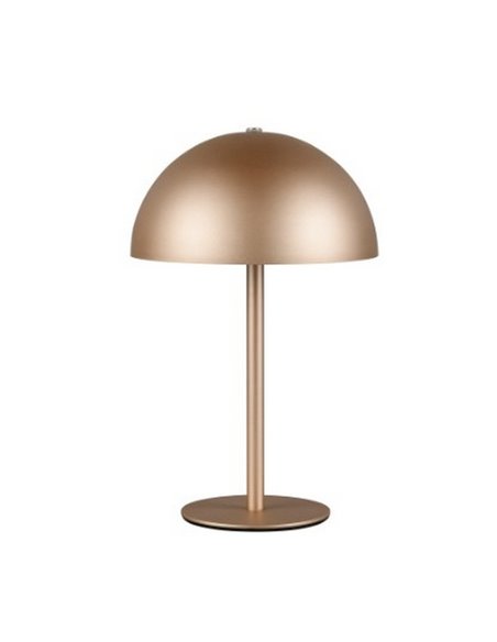 Lámpara de mesa LED seta MUNOZ ↕21cm recargable USB y función táctil 1,3W 1x 120lm, 3000K IP20
