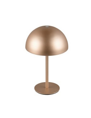 Lámpara de mesa LED seta MUNOZ ↕21cm recargable USB y función táctil 1,3W 1x 120lm, 3000K IP20