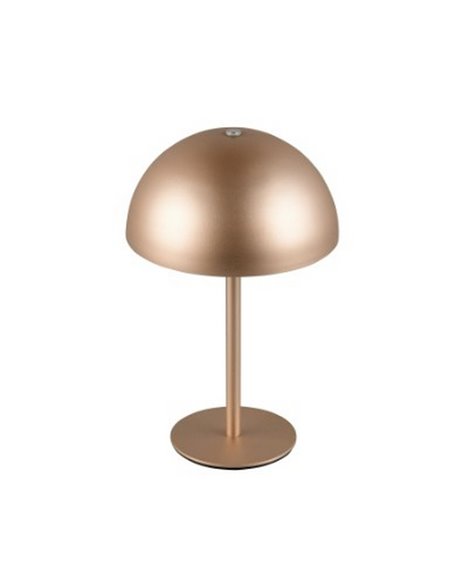 Lámpara de mesa LED seta MUNOZ ↕21cm recargable USB y función táctil 1,3W 1x 120lm, 3000K IP20