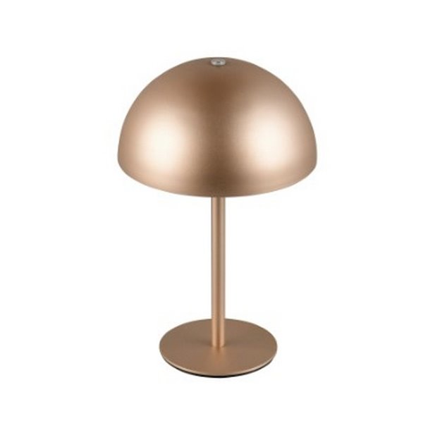 Lampe de table LED champignon MUNOZ ↕21cm rechargeable par USB et fonction tactile 1,3W 1x 120lm, 3000K IP20