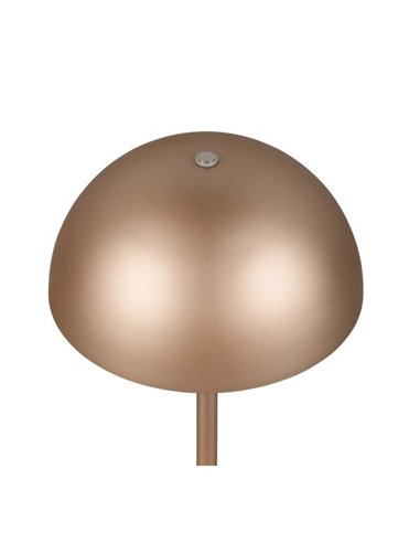 Lámpara de mesa LED seta MUNOZ ↕21cm recargable USB y función táctil 1,3W 1x 120lm, 3000K IP20