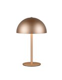 Lámpara de mesa LED seta MUNOZ ↕21cm recargable USB y función táctil 1,3W 1x 120lm, 3000K IP20