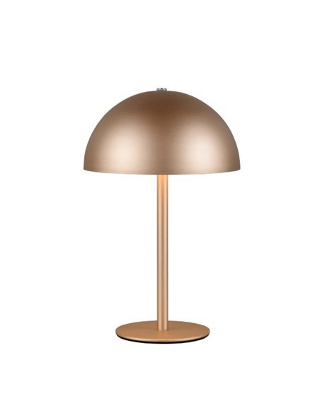Lámpara de mesa LED seta MUNOZ ↕21cm recargable USB y función táctil 1,3W 1x 120lm, 3000K IP20