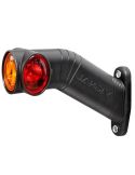 Galibo FA3 LED 12/24V Cristal + Rojo + Ámbar | Recambio Original Fruehauf, Ferruz, Guillen, Leciñena, Samro, Voltrailer Vignal