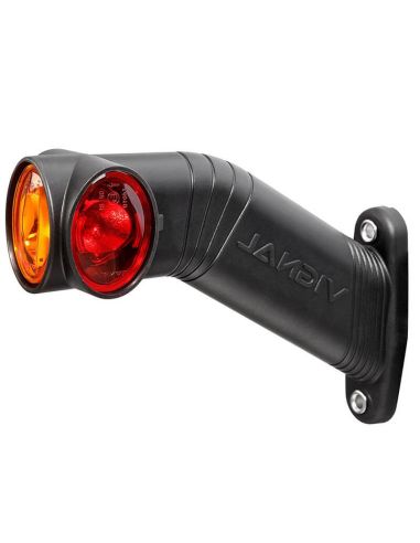 Galibo FA3 LED 12/24V Cristal + Rojo + Ámbar | Recambio Original Fruehauf, Ferruz, Guillen, Leciñena, Samro, Voltrailer Vignal