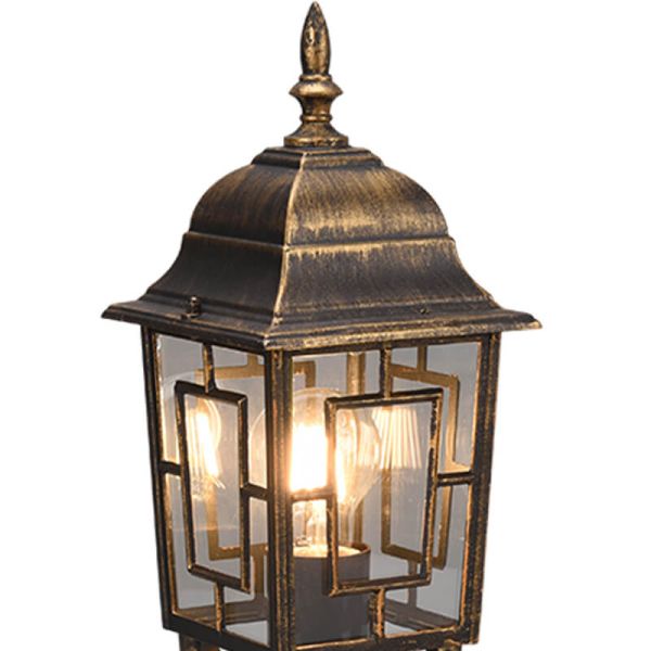 Baliza Exterior Farolillo Clásico VOLTURNO ↕47cm Bombilla excl. 1x E27 max. 60W IP23 505960128 Trio