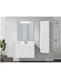 Espejo de baño PEGASUS con iluminación LED frontal, 600x700mm, 6W