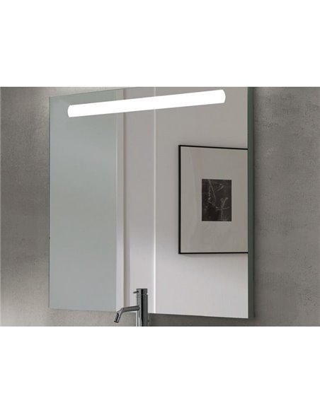 Espelho de banheiro PEGASUS com iluminação frontal LED, 600x700mm, 6W