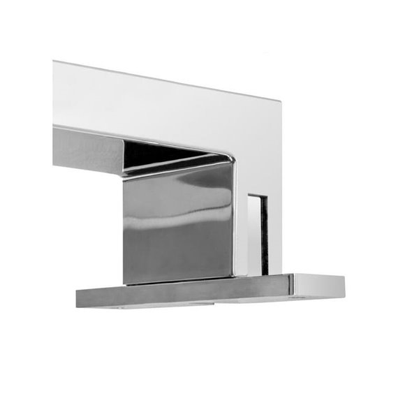 Foco LED para espejo de baño VIRGO, 300 mm, luz blanca fría 6000K, cromado