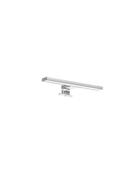 Foco LED para espejo de baño VIRGO, 300 mm, luz blanca fría 6000K, cromado