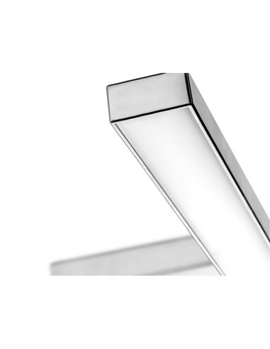 Foco LED para espejo de baño VIRGO, 300 mm, luz blanca fría 6000K, cromado