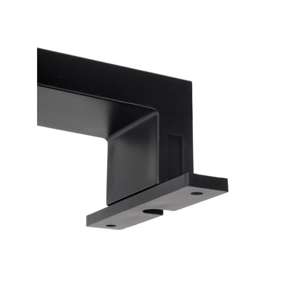 Spot LED para espelho de banheiro VIRGO preto, 300 mm, luz branca fria de 6000K