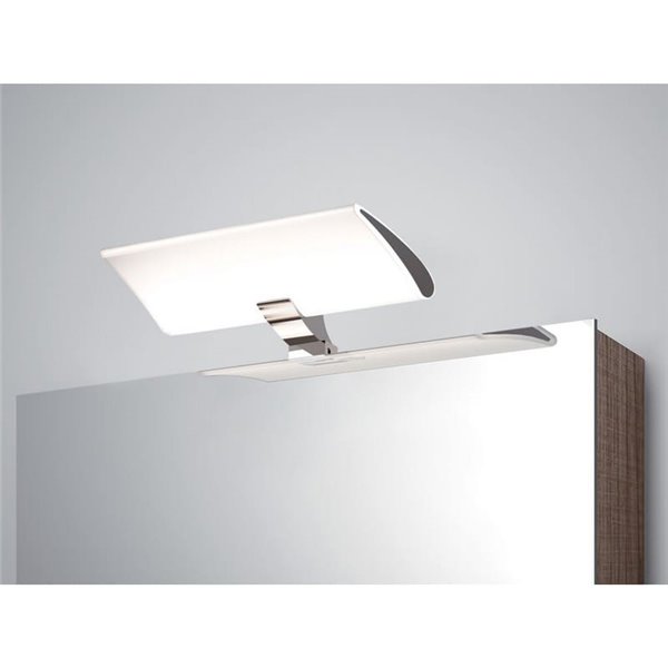 Foco LED para espejo de baño ARIES, 300 mm, luz blanca fría 5700K, cromado