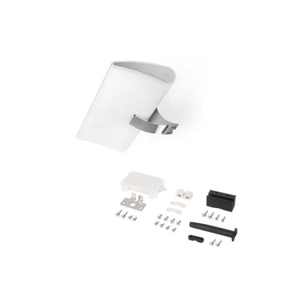 ARIES LED holofote para espelho de banheiro, 300 mm, luz branca fria 5700K, cromado