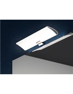 Foco LED para espejo de baño ARIES, 300 mm, luz blanca fría 5700K, cromado 2