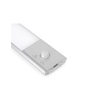 Aplique LED bajo mueble KAUS aluminio con sensor de movimiento, recargable, 3 tonos de luz, 24cm/40cm/60cm