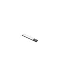 Aplique LED bajo mueble KAUS BLACK negro con sensor de movimiento, recargable, 3 tonos de luz, 24cm/40cm/60cm