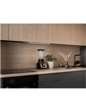 Aplique LED bajo mueble KAUS BLACK negro con sensor de movimiento, recargable, 3 tonos de luz, 24cm/40cm/60cm