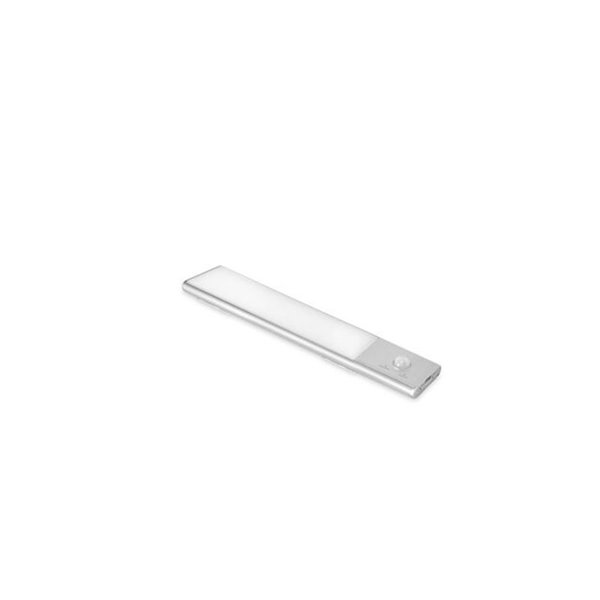Aplique LED bajo mueble KAUS aluminio con sensor de movimiento, recargable, 3 tonos de luz, 24cm/40cm/60cm