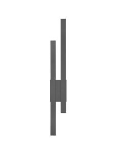 Aplique de pared LED exterior vertical TAWA iluminación indirecta 9W 900lm 3000K IP54 221460242