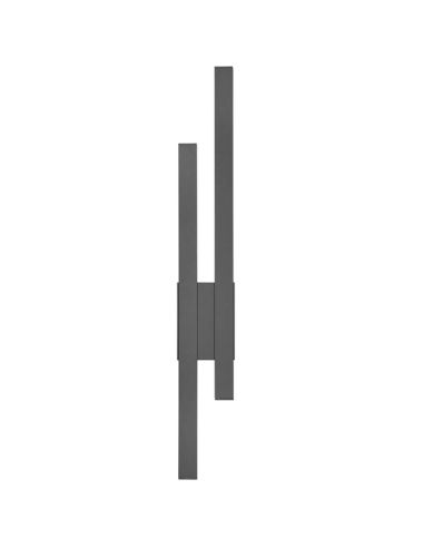 Aplique de pared LED exterior vertical TAWA iluminación indirecta 9W 900lm 3000K IP54 221460242