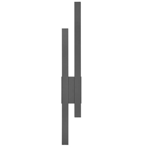 Aplique de pared LED exterior vertical TAWA iluminación indirecta 9W 900lm 3000K IP54 221460242