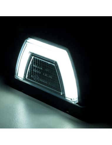 Piloto Galibo Angular LED Neon Blanco Homologada Posición Delantero 12/24V LD 3085 A