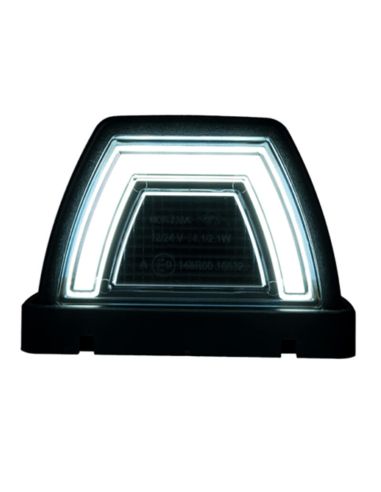 Piloto Galibo Angular LED Neon Blanco Homologada Posición Delantero 12/24V LD 3085 A