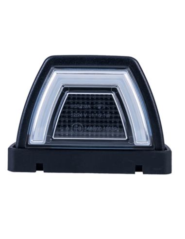 Galibo Angular Pilot LED Neon Branco Aprovado Posição Frontal 12/24V LD 3085 A