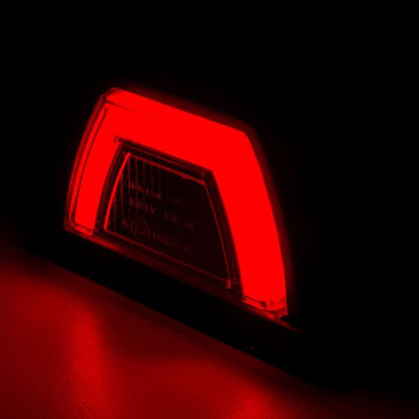 Piloto Angular LED Neon Rojo Homologada Posición Trasera 12/24V LD 3086 R1