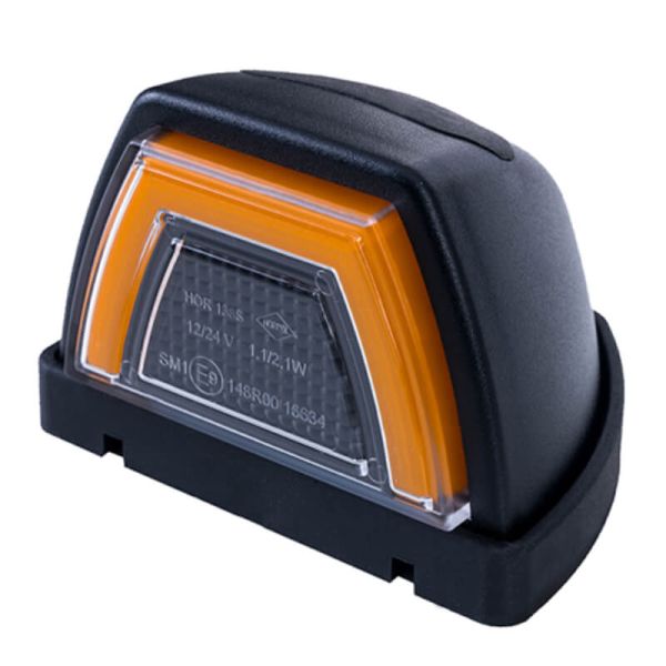 Voyant d'angle LED Néon Ambre Homologué Position Latérale 12/24V LD 3087 SM1