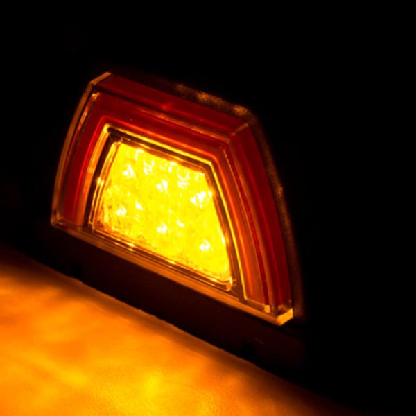 Piloto LED Trasero LZD 3089 | Luz de Posición Neon y Intermitente | 12V/24V | IP68 | R1 2a