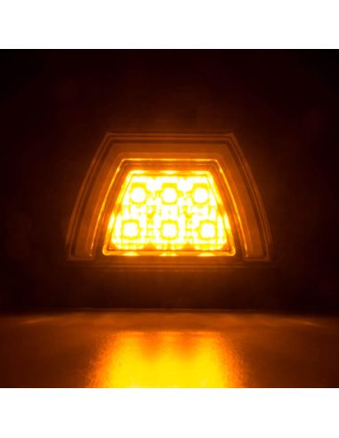 Feu clignotant avant à LED incliné LZD 3088 | Feu de position et de direction au néon | 12V/24V | IP68 | Un 1