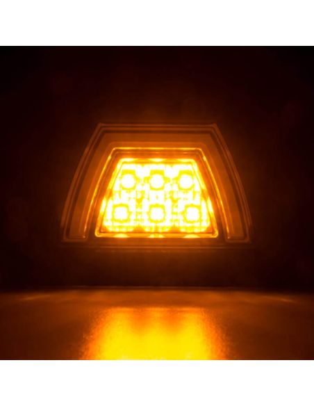 Luz indicadora frontal de LED angular LZD 3088 | Luz de posição e direção neon | 12V/24V | IP68 | Um 1