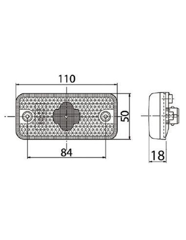 Vorderleuchte LED SMD98 | 24V |...